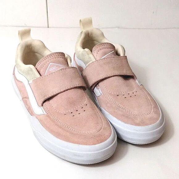 VANS Kyle Walker Pro 2 Rose Pink Suede Cush Skate Sneakers Y4 W5.5 - Picture 3 of 16